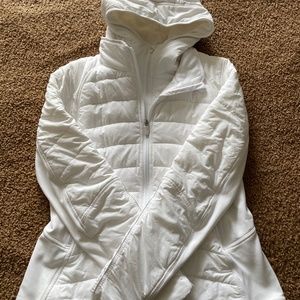 Lululemon White Jacket Size 10